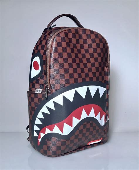 sprayground shark backpack louis vuitton.